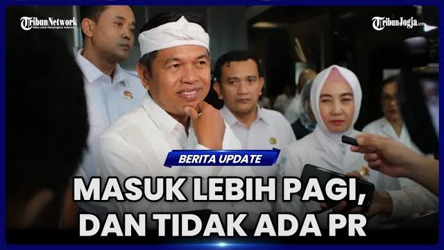 Tahun depan, sekolah di jawa barat masuk lebih pagi Tahun depan, sekolah di jawa barat masuk lebih pagi