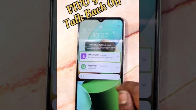 How to talk back off vivo y16 how to remove talkback in vivo y16 #ytshorts #shorts #talkback How to talk back off vivo y16 how to remove talkback in vivo y16 #ytshorts #shorts #talkback
