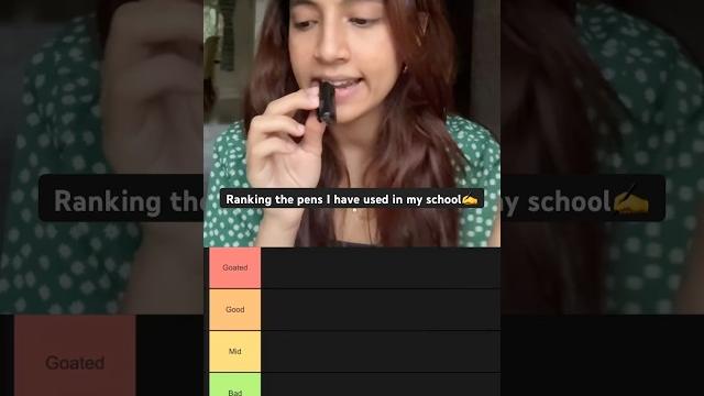 Comment your fav pen below also what should i rank next? #relatable #memories #comedy #school Comment your fav pen below also what should i rank next? #relatable #memories #comedy #school