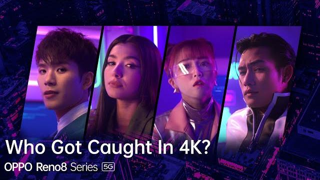 Oppo reno8 series 5g | #caughtin4k official video Oppo reno8 series 5g | #caughtin4k official video