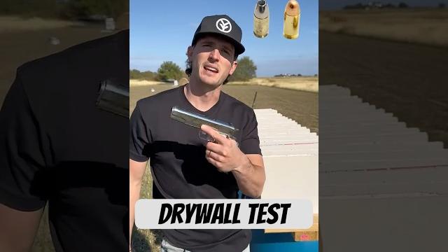 Hollow point vs full metal jacket penetration test Hollow point vs full metal jacket penetration test