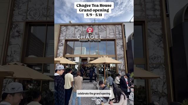 Chagee tea house in now in the us! #boba #tea Chagee tea house in now in the us! #boba #tea