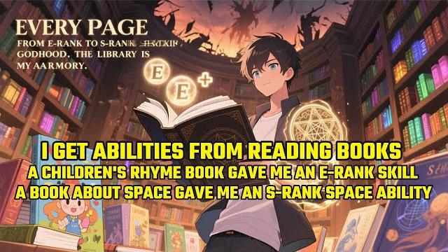 I get abilities from reading books.children's book get e-rank skill. space theory get s-rank space! I get abilities from reading books.children's book get e-rank skill. space theory get s-rank space!