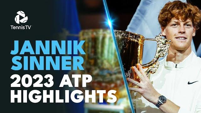 Jannik sinner: 2023 atp highlight reel Jannik sinner: 2023 atp highlight reel