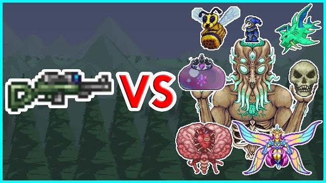 Terraria 1.4 - sniper rifle vs all bosses Terraria 1.4 - sniper rifle vs all bosses