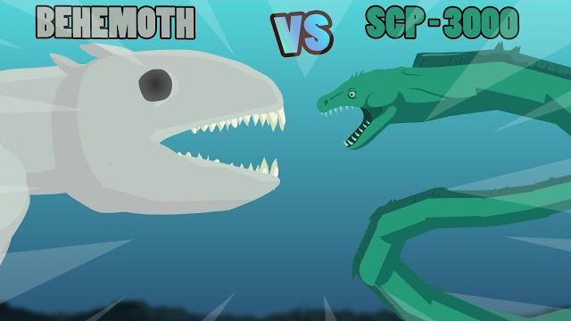 Behemoth vs scp-3000 | monster animation Behemoth vs scp-3000 | monster animation