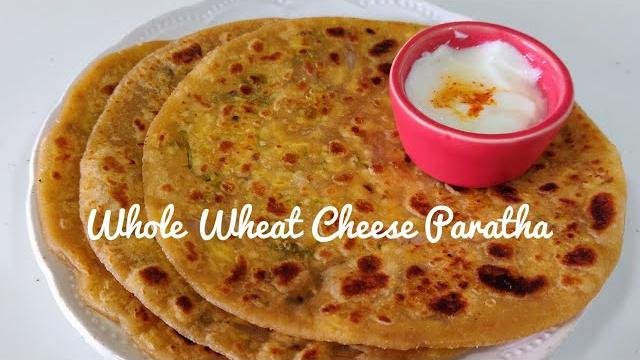 Healthy whole wheat cheese paratha recipe | make cheese paratha in roti maker | cheese burst paratha Healthy whole wheat cheese paratha recipe | make cheese paratha in roti maker | cheese burst paratha