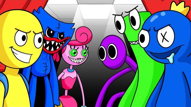 Rainbow friends vs. poppy playtime?! (cartoon animation) Rainbow friends vs. poppy playtime?! (cartoon animation)