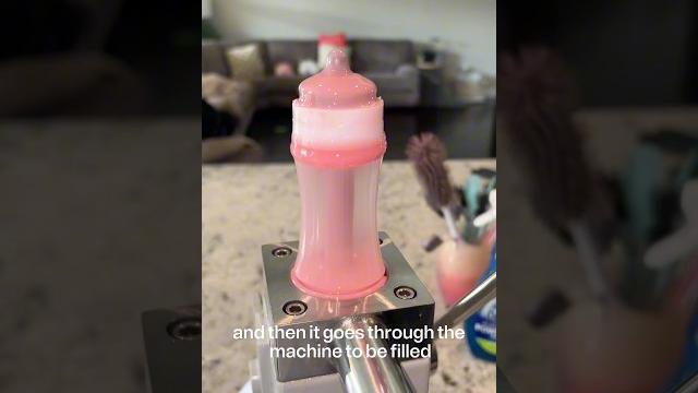 Cleaning my best selling lip gloss, pink drink Cleaning my best selling lip gloss, pink drink