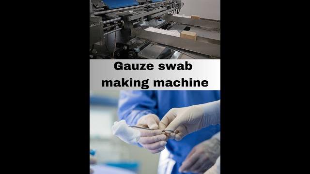 Gauze swab making machine|gauze swab folding machine|cotton gauze swab making machine| #ftcmachines Gauze swab making machine|gauze swab folding machine|cotton gauze swab making machine| #ftcmachines