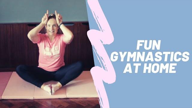 Fun gymnastics at home for young children: lesson 1 Fun gymnastics at home for young children: lesson 1