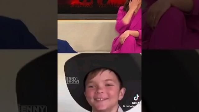 Kid tells joke on live tv and destroys vegans Kid tells joke on live tv and destroys vegans
