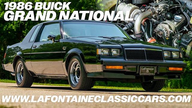 1986 buick grand national (for sale) 1986 buick grand national (for sale)