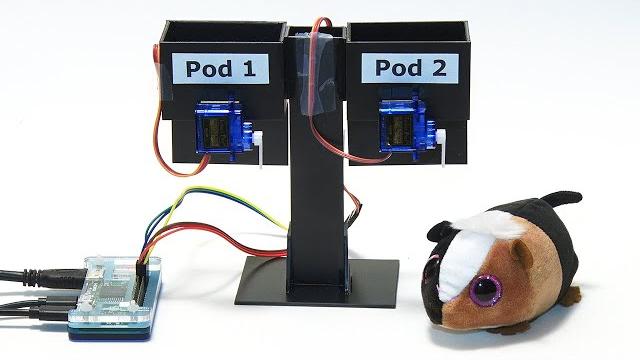 Raspberry pi zero hamster feeder Raspberry pi zero hamster feeder