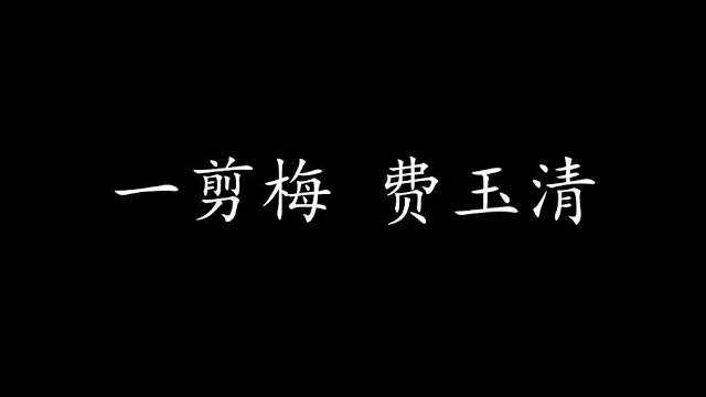 一剪梅 费玉清 (歌词版) 一剪梅 费玉清 (歌词版)