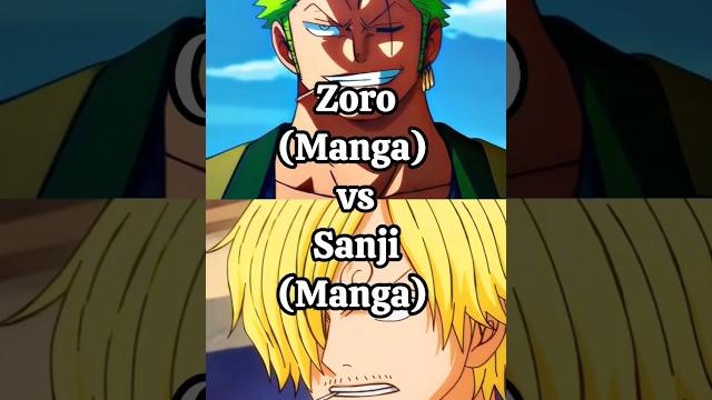 Who is strongest || zoro vs sanji || #onepiece #shorts Who is strongest || zoro vs sanji || #onepiece #shorts