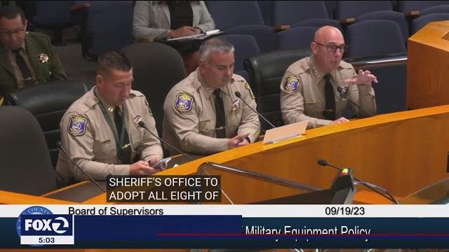 Santa clara county supes give ok for more military equipment, demand more study on tear gas use in j Santa clara county supes give ok for more military equipment, demand more study on tear gas use in j