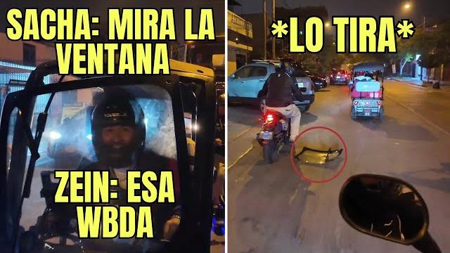 Zein tira la ventana del mostazamóvil Zein tira la ventana del mostazamóvil