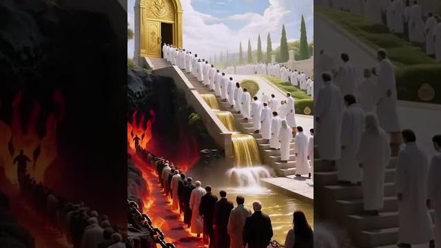 Heaven and hell are just one step away#relaxingmusic #healingvibes #slowliving #nature #shorts Heaven and hell are just one step away#relaxingmusic #healingvibes #slowliving #nature #shorts