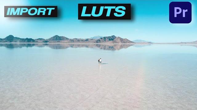 How to import luts into premiere pro How to import luts into premiere pro