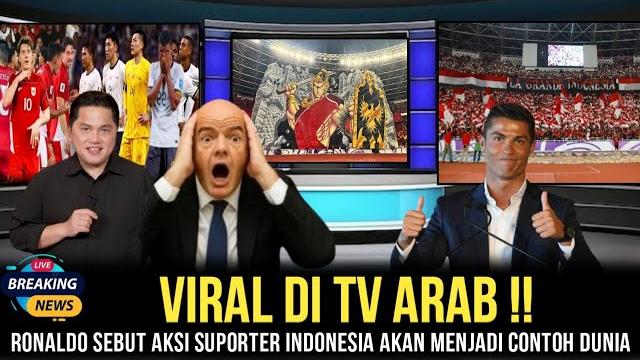 Viral di tv arab‼️cristiano ronaldo sebut suporter indonesia layak mejadi contoh dunia, gema takbir Viral di tv arab‼️cristiano ronaldo sebut suporter indonesia layak mejadi contoh dunia, gema takbir