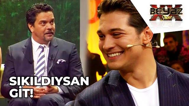 Beyaz, çağatay ulusoy'a yüklendi! - beyaz show Beyaz, çağatay ulusoy'a yüklendi! - beyaz show