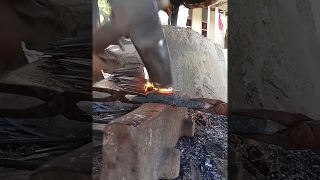 Blacksmith #blacksmith #usa #leatherwork Blacksmith #blacksmith #usa #leatherwork