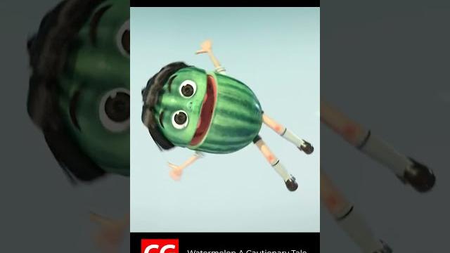 Watermelon a cautionary tale animated short #shorts Watermelon a cautionary tale animated short #shorts