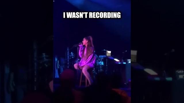 Ariana grande really stopped the concert after a fan said this Ariana grande really stopped the concert after a fan said this