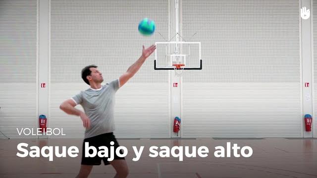 Saque bajo y saque alto | voleibol Saque bajo y saque alto | voleibol