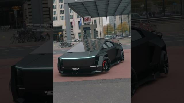 Cybertruck that transforms?! #shorts #tesla #cybertruck Cybertruck that transforms?! #shorts #tesla #cybertruck
