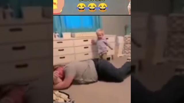 Epic wrestling moves by 2 year old!! Epic wrestling moves by 2 year old!!