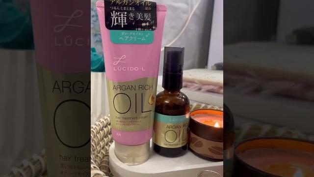 Give your hair a special treatment with lucido-l oil treatment duo #haircare #shorts #miakebd Give your hair a special treatment with lucido-l oil treatment duo #haircare #shorts #miakebd