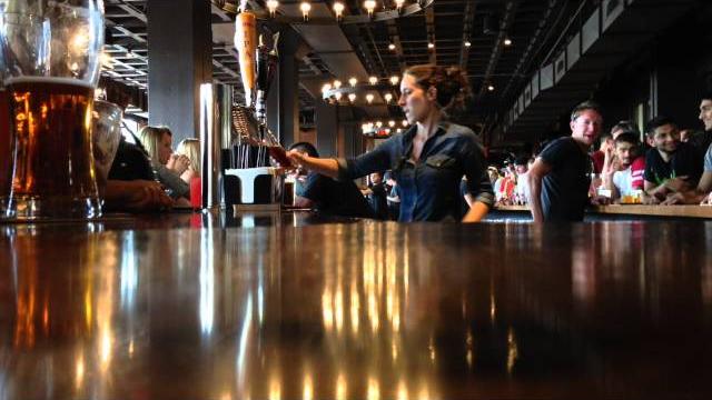 A craft beer minute - harpoon beer hall A craft beer minute - harpoon beer hall
