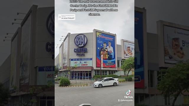 Then and now: sm center pasig Then and now: sm center pasig