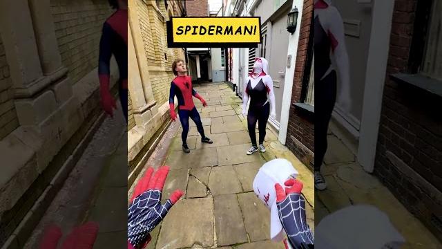 The spider-verse is real? The spider-verse is real?