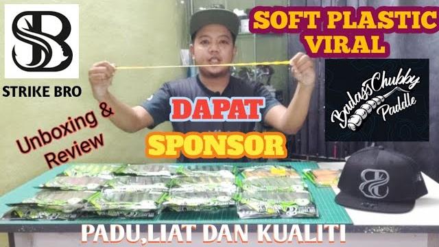 Unboxing & review soft plastics viral | badass chubby paddle | strike bro fishing...vlog35 Unboxing & review soft plastics viral | badass chubby paddle | strike bro fishing...vlog35
