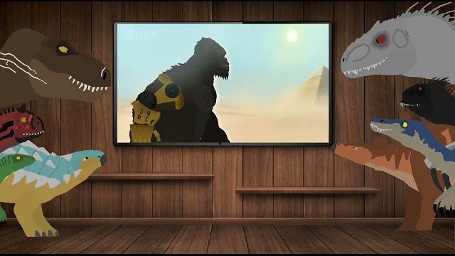 Pivot dinosaurs reacts to godzilla x kong the new empire in 2 minutes #dinosaur #monsterverse Pivot dinosaurs reacts to godzilla x kong the new empire in 2 minutes #dinosaur #monsterverse