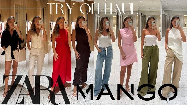 Huge zara and mango *** | try on haul | *** Huge zara and mango *** | try on haul | ***