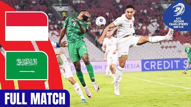 Indonesia vs. saudi arabia | full match | afc asian qualifiers™ road to 26 Indonesia vs. saudi arabia | full match | afc asian qualifiers™ road to 26