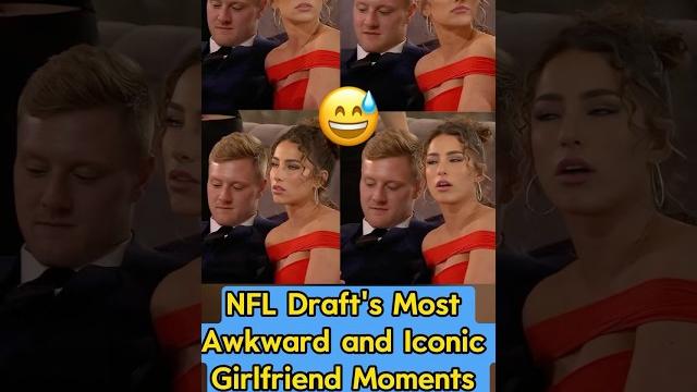 Nfl draft's most awkward and iconic girlfriend moments — the last one’s a classic #nfl #nfldraft Nfl draft's most awkward and iconic girlfriend moments — the last one’s a classic #nfl #nfldraft