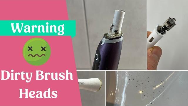 Mould in oral-b brush heads Mould in oral-b brush heads