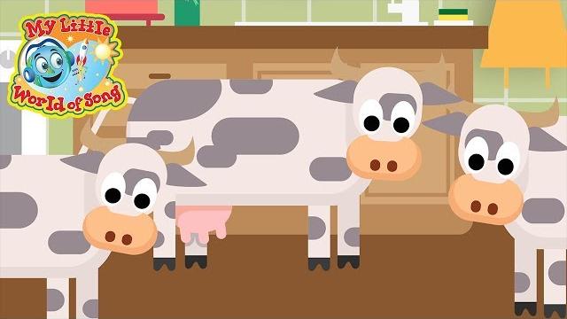 Cows in the kitchen - nursery rhyme Cows in the kitchen - nursery rhyme