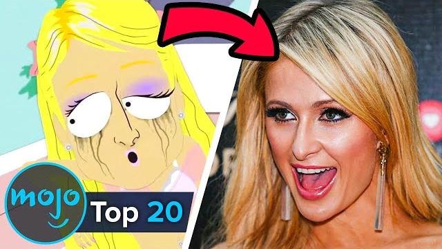 Top 20 celebrity reactions to south park parodies Top 20 celebrity reactions to south park parodies