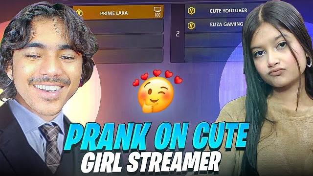 ( guild test ) prank on cute girl streamer gone wrong she call me noob - garena freefire ( guild test ) prank on cute girl streamer gone wrong she call me noob - garena freefire