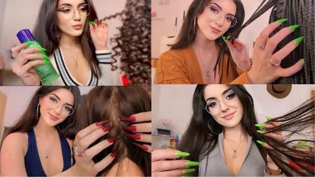 Asmr 3 hours of a girl playing with your hair ⁓ 3 different hair types for ultimate sleep Asmr 3 hours of a girl playing with your hair ⁓ 3 different hair types for ultimate sleep