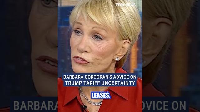Shark tank's barbara corcoran navigates real estate market uncertainty amid trump's tariffs #tariffs Shark tank's barbara corcoran navigates real estate market uncertainty amid trump's tariffs #tariffs
