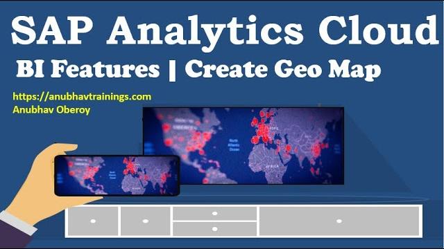 Sap analytics cloud training - working with geo maps | end to end sac tutorial | sac certification Sap analytics cloud training - working with geo maps | end to end sac tutorial | sac certification