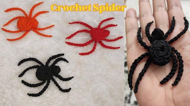 Crochet spider easy tutorial for halloween | very easy and beginner friendly spider pattern Crochet spider easy tutorial for halloween | very easy and beginner friendly spider pattern