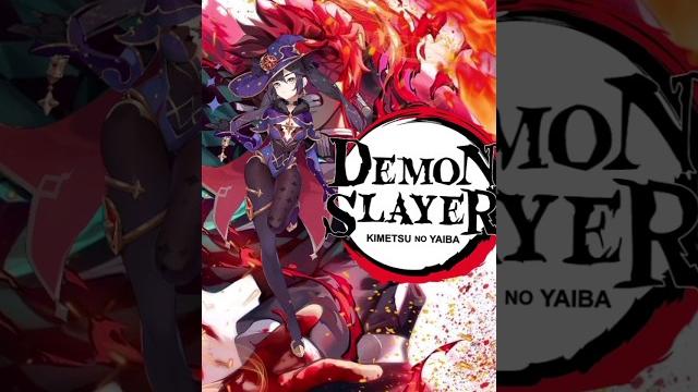 Mona vs demon slayer #genshinimpact #demonslayer Mona vs demon slayer #genshinimpact #demonslayer